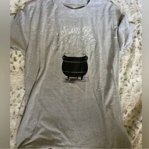 Grey Graphic Cauldron T-Shirt
